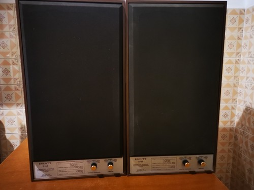 Casse acustiche vintage scott - casse,