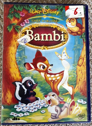 Bambi dvd disney - bambi,