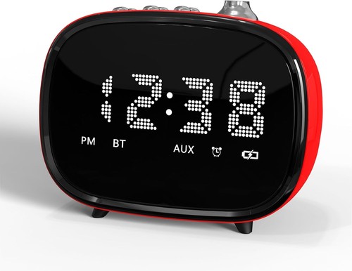 Sveglia retrò con bluetooth - con,