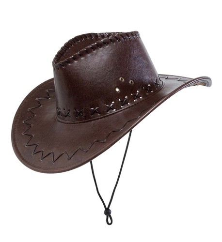 Cappello cowboy marrone - cappello, in