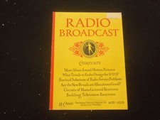 1928 NOVEMBER RADIO BROADCAST