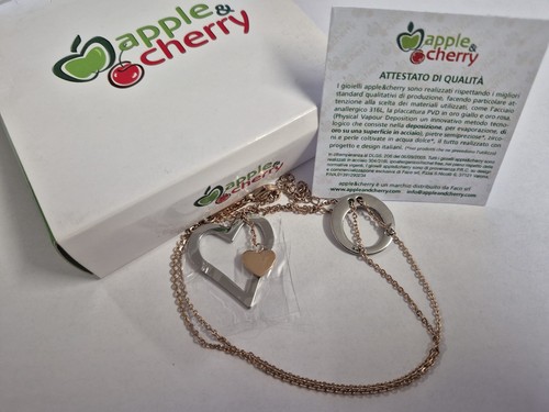 Collana cuore apple - collana,