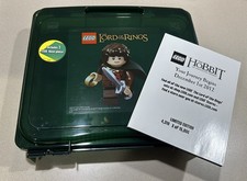 Lego Il Signore degli Anelli Frodo Project Case con Base Verde 499391 + Poster LE