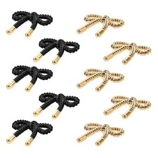  10 Pcs Bottoni Metallo Dorati