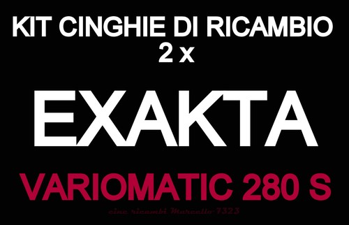 Kit cinghie ricambio - ★kit,