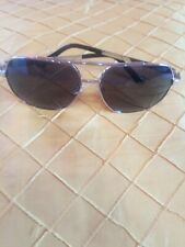 Occhiali, modello "Pilota", della Maserati. Colore dorato. 