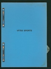 Honda VF750S Sport (82-84) Manuale Officina Factory Libretto VF 750 RC07 V45 Sabre FL70