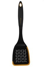 Fackelmann 40399 Paletta fritti Forata in Nylon con Bordo in Silicone, (w5u)