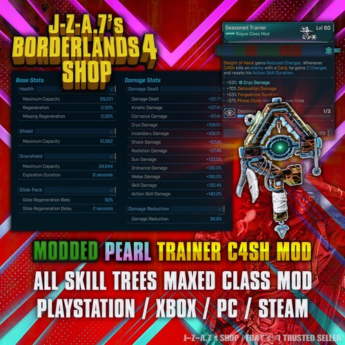 Borderlands modded class - 4✨,