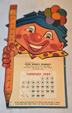 Vintage pharmacy clown 1968 - clown,