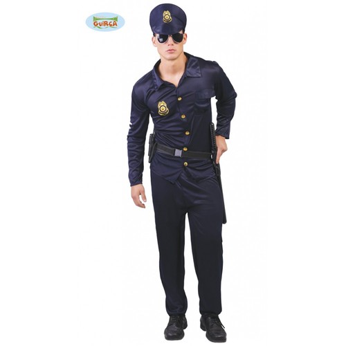 Costume uomo polizia agente - uomo,