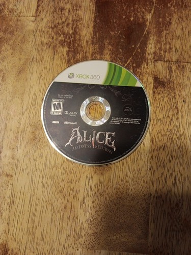 Alice madness returns xbox - alice:,