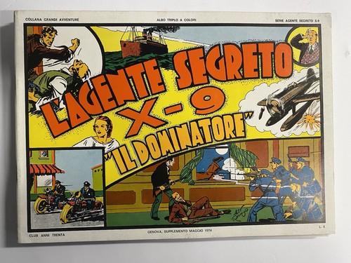 Lotto agente segreto x - segreto, x-9