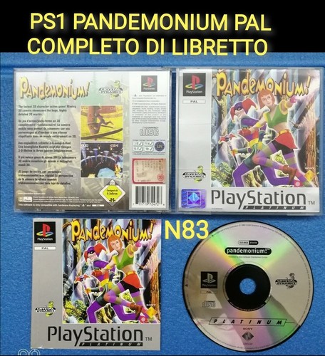 Ps1 pandemonium sony - ps1, pal