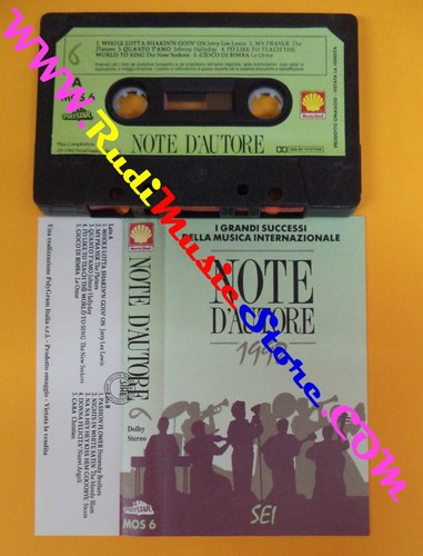 Note autore sei 6 - note,