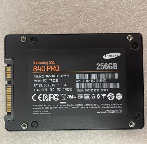 Samsung 256 ssd 840 pro - 256, gb