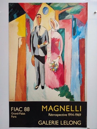 Alberto magnelli affiche - magnelli,