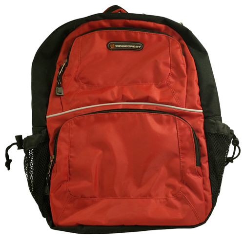 Zaino rosso nero - zaino,