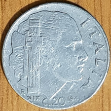 Italia moneta da 20 Centesimi