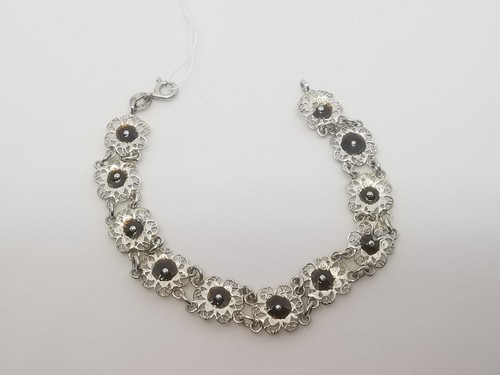 Bracciale antico argento - bracciale, in