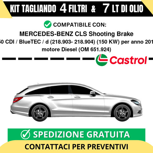 Tagliando per mercedes benz - per, mercedes-benz