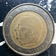 Moneta 2 euro Belgio 2002