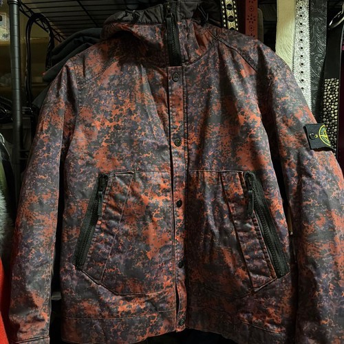 Stone island raso gommato - raso, camo