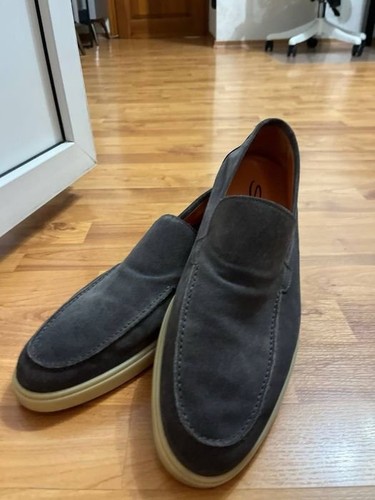 Mocassini uomo santoni - uomo, grigio