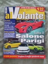 A7 MAGAZINE AL VOLANTE 2012 11 JAGUAR F-TYPE MERCEDES A180 MAZDA CX-5 2.0 HONDA 