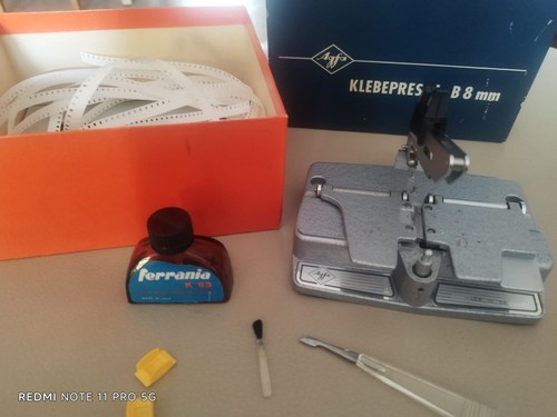 Giuntatrice agfa klebepresse - giuntatrice, b