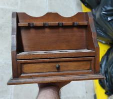 antico Portapipe Legno 4 Pipe Esposizione Da Collezione Vintage made in  italy