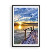 Poster 61x91cm ponte del lago