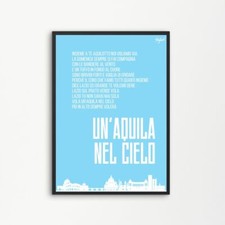 Poster Quadro Calcio Tifosi