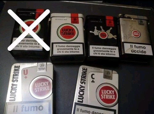 Portsigarette vintage lucky - vintage,
