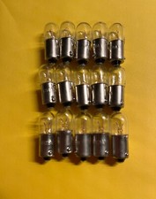 (15) LAMPADE A BAIONETTA #1866 INCANDESCENZA MC2205 /6,3v .25A / LAMPADINE BA9s / McIntosh