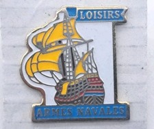 SPILLA PINS-GALEONE/VELIERO-LOISIRS ARMES NAVALES-FRANCE-ANNI 90-BROCHES-VINTAGE