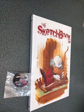 GABRIELE DELL'OTTO SKETCHBOOK 2025 LUCCA - FIRMATO/SIGNED CON SPILLA/PIN