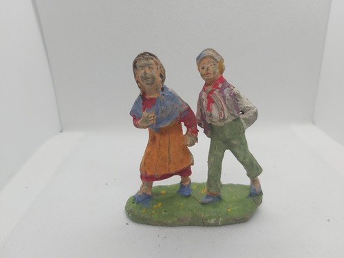 Personaggio presepe vintage - presepe,