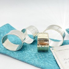 Set Portatovaglioli in Argento