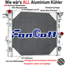 Radiatore acqua alluminio per