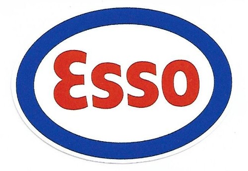 Esso sticker vinyle - esso,