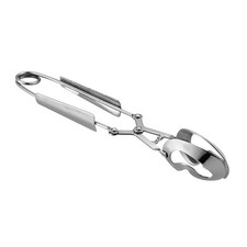  Testa Cava Acciaio Inox Anti Scottatura Frutti di Mare Clip Lumaca Tong Cucina