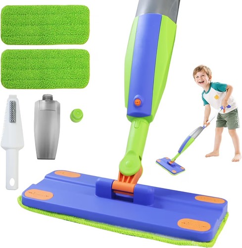 Set pulizia scopa - scopa, spray