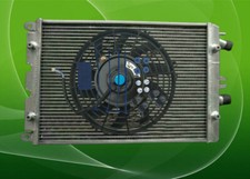 LEFT SIDE ALU RADIATOR+FAN for