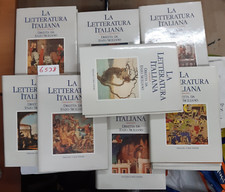 ENZO SICILIANO. LA LETTERATURA ITALIANA 8 VOLUMI. CURCIO