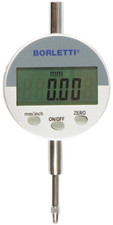 COMPARATORE DIGITALE CENTESIMALE ELETTRONICO ACCIAIO BORLETTI CORSA LUNGA 25 MM