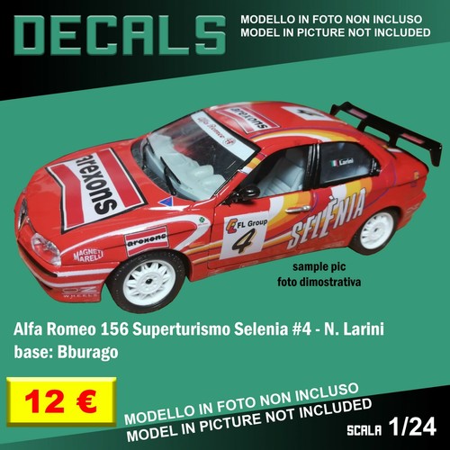 Decals repro alfa romeo - decals,