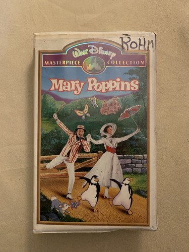 Mary poppins walt - poppins, (vhs,