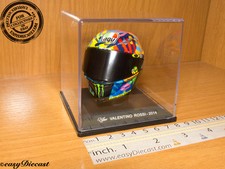 VALENTINO ROSSI MOTO-GP AGV 2014 HELMET 1/5 SIMONCELLI CIRCUIT MISANO CASCO