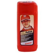 SONAX POLISH CERA LUCIDANTE AUTO 250ml vernici danneggiate plastica carrozzeria